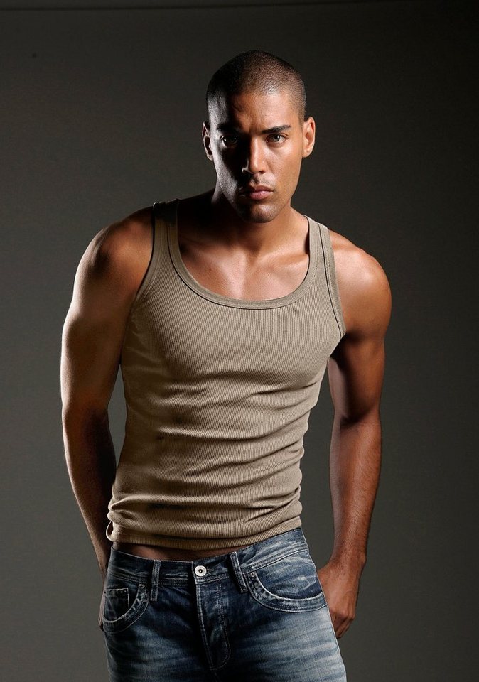 H.I.S Tanktop Feinripp (Packung, 3-tlg) aus weicher Baumwollqualität – Bild 2 von 4