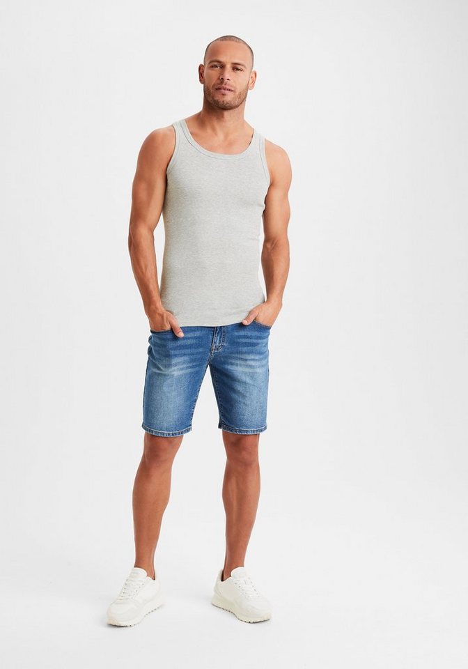H.I.S Tanktop Feinripp (Packung, 3-tlg) aus weicher Baumwollqualität – Bild 3 von 4