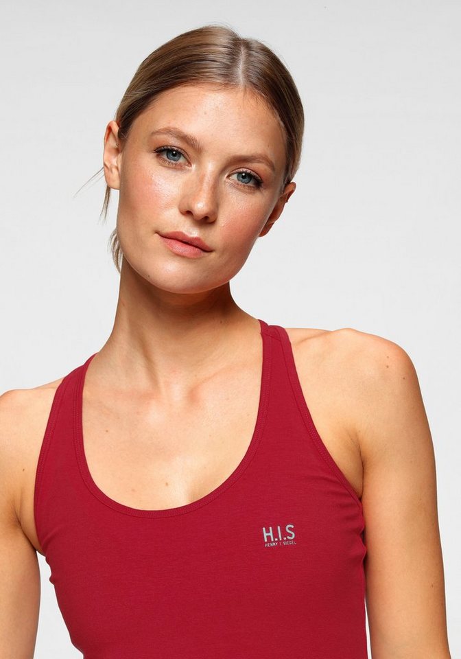 H.I.S Tanktop (Packung, 3er-Pack) Softer Feinripp mit elastischer Baumwolle für hohen Tragekomfort – Bild 5 von 5