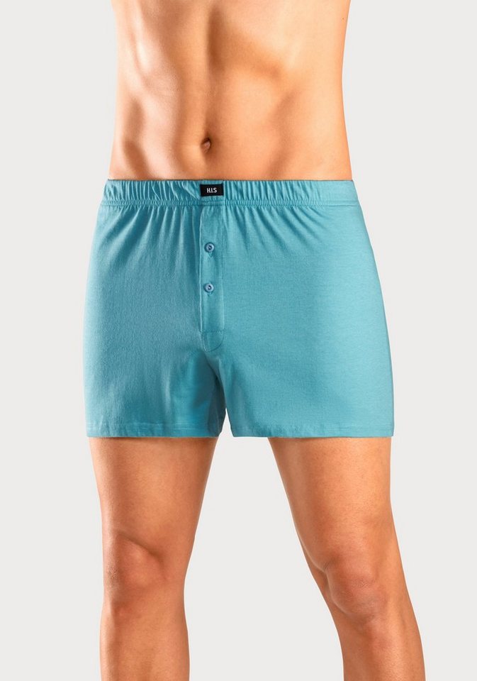 H.I.S Weiter Boxer Herren Boxer (Packung, 5-St) weite Passform, Komfortbund, aus Baumwoll-Stretch – Bild 2 von 5
