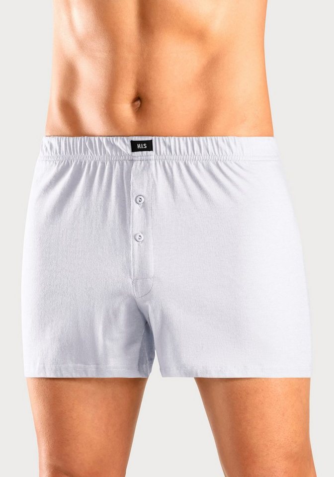 H.I.S Weiter Boxer Herren Boxer (Packung, 5-St) weite Passform, Komfortbund, aus Baumwoll-Stretch – Bild 2 von 5