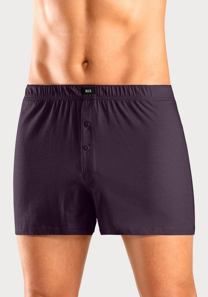 H.I.S Weiter Boxer Herren Boxer (Packung, 5-St) weite Passform, Komfortbund, aus Baumwoll-Stretch – Bild 2 von 5