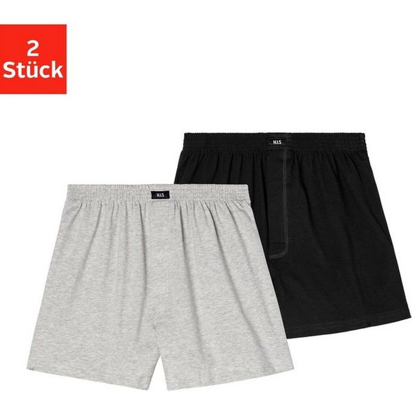 H.I.S Weiter Boxer (Packung, 2-St) aus weicher Single Jersey Ware