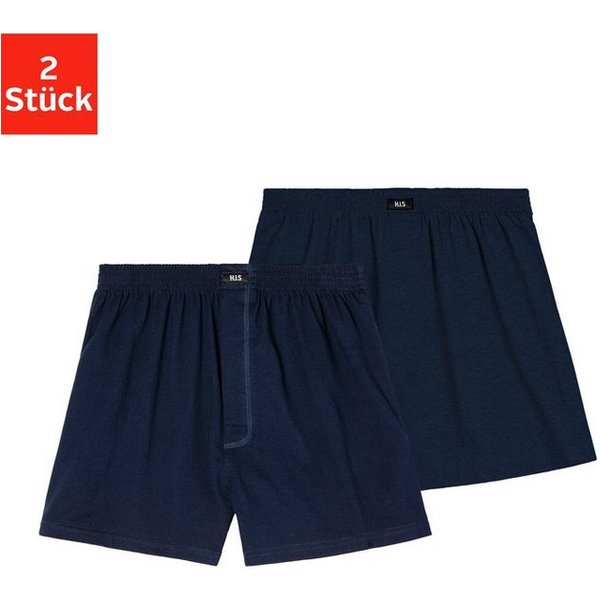 H.I.S Weiter Boxer (Packung, 2-St) aus weicher Single Jersey Ware
