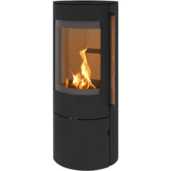 H&M Germany Kaminofen EVO 2.1 Stahl-schwarz, 7 kW, Zeitbrand
