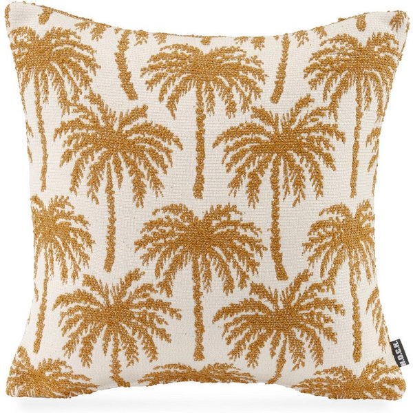 H.O.C.K. Dekokissen Vamosa Palms, Outdoorkissen inkl. Füllung, 45x45cm, Dekokissen, Palmen, schwarz