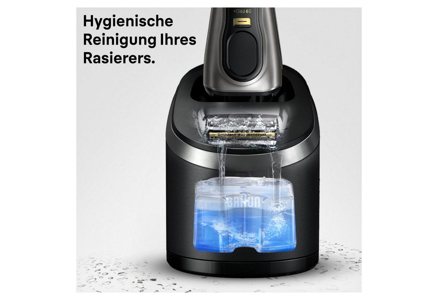 Braun Haarentferner-Set BRAUN 3-in-1 ShaverCare Reinigungskartuschen für hygienische – Bild 4 von 5