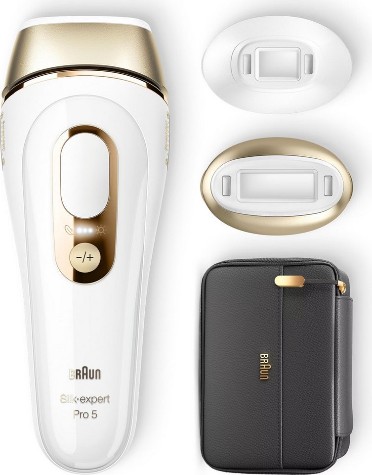 Braun Haarentfernungsgerät Braun Silk-Expert Pro 5 PL5140, 400.000 Lichtimpulse, IPL-Tech, 400.000 Blitze, SensoAdapt-Sensor, 10 Stufen, IPL-Tech, 400.000 Blitz – Bild 2 von 2
