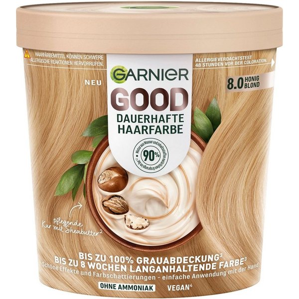 GARNIER Haarfarbe GARNIER GOOD, Set, mit Creme-Textur, für alle Haartypen