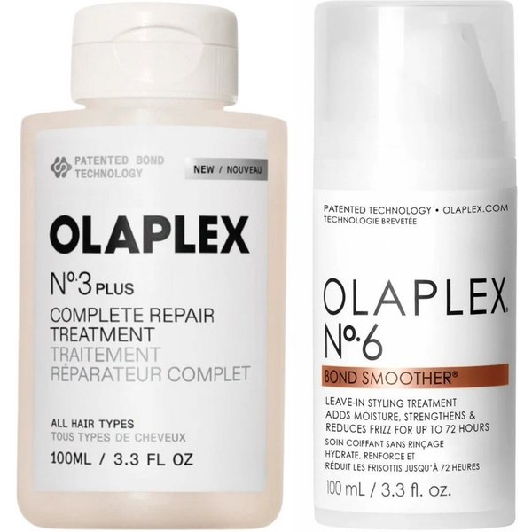 Olaplex Haarpflege-Set Olaplex Set - Hair Perfector No.3PLUS + Bond Smoother No.6