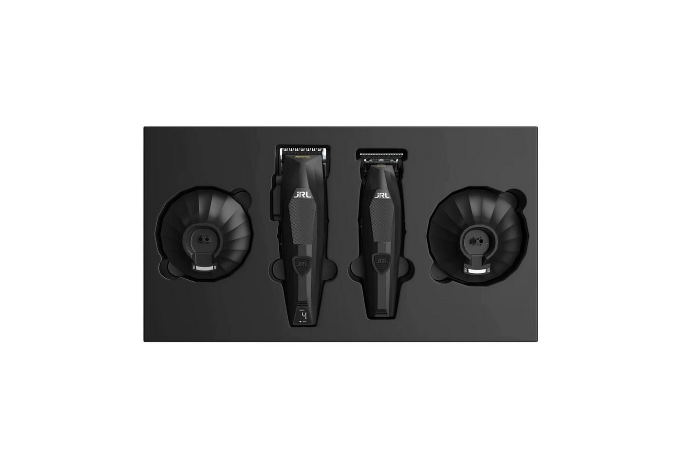 JRL Haarschneider JRL Diamante Clipper & Trimmer Combo Kit, Clipper + Trimmer, Ladestationen, Zubehör & Pflege-Set, Cool Blade™, Smart-Clip™, EZ-Gap™ Blade, Qui – Bild 3 von 5
