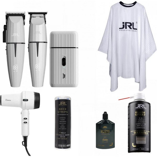 JRL Haarschneider JRL Profi Friseur Set - 3, Komplettset, Profi Barber Komplettset, kabellos & leistungsstark