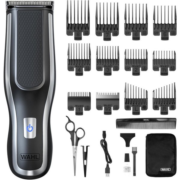 Wahl Haarschneider WAHL Self-Clip 360, Akku, SmartCut-Schneidsatz & Zubehör, DualGrip360