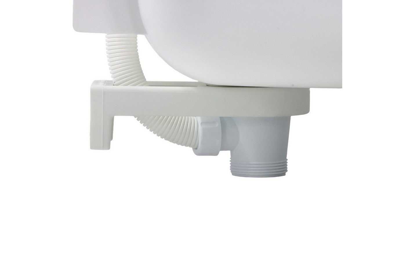 Haas Otto Kunststoffspüle Kunststoff-Universal-Ausgussbecken "Marion", weiss, 0/0 cm – Bild 5 von 5