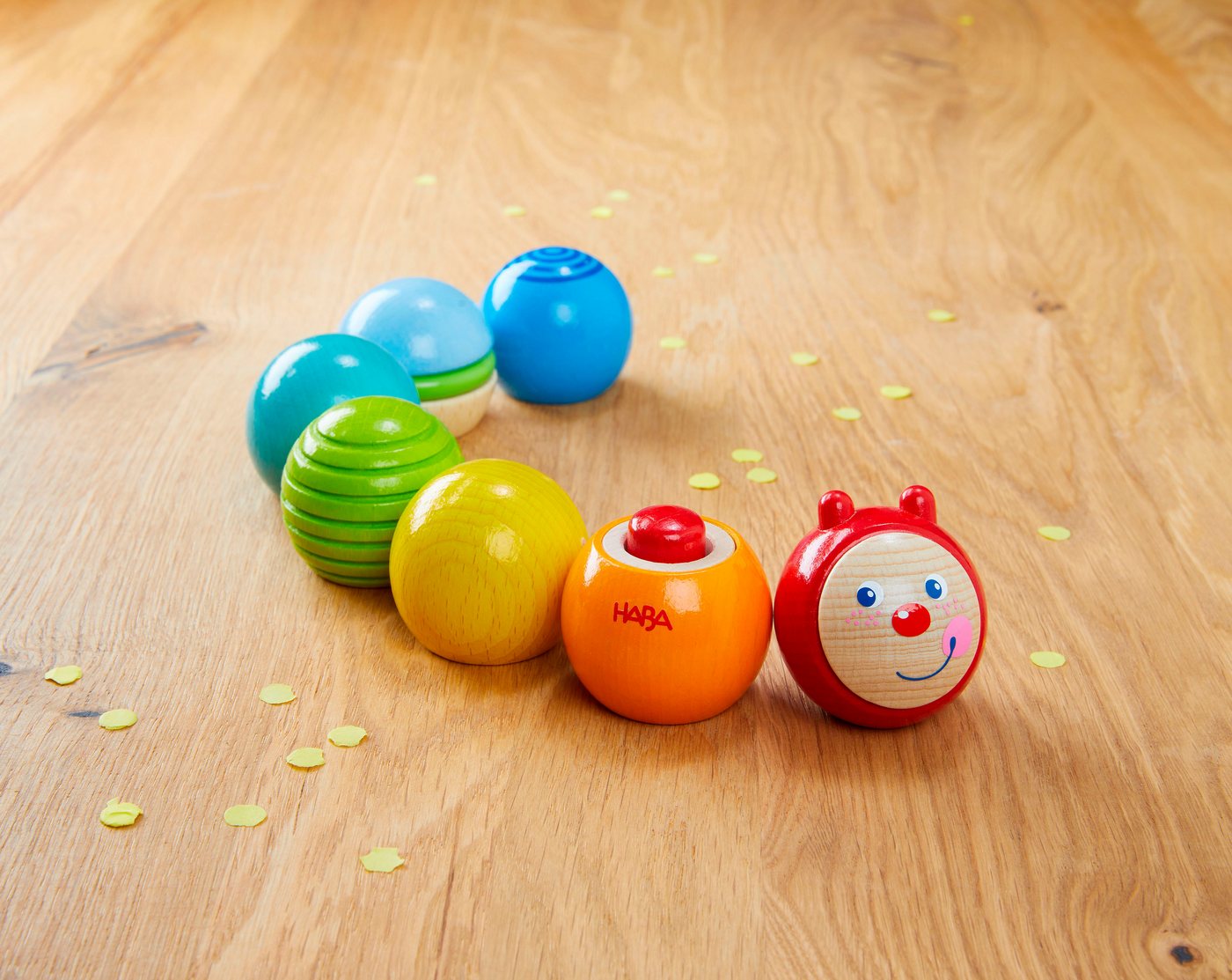 Haba Entdeckerbausteine Raupe Spielbausteine, Made in Germany, mit Soundeffekt – Bild 2 von 5