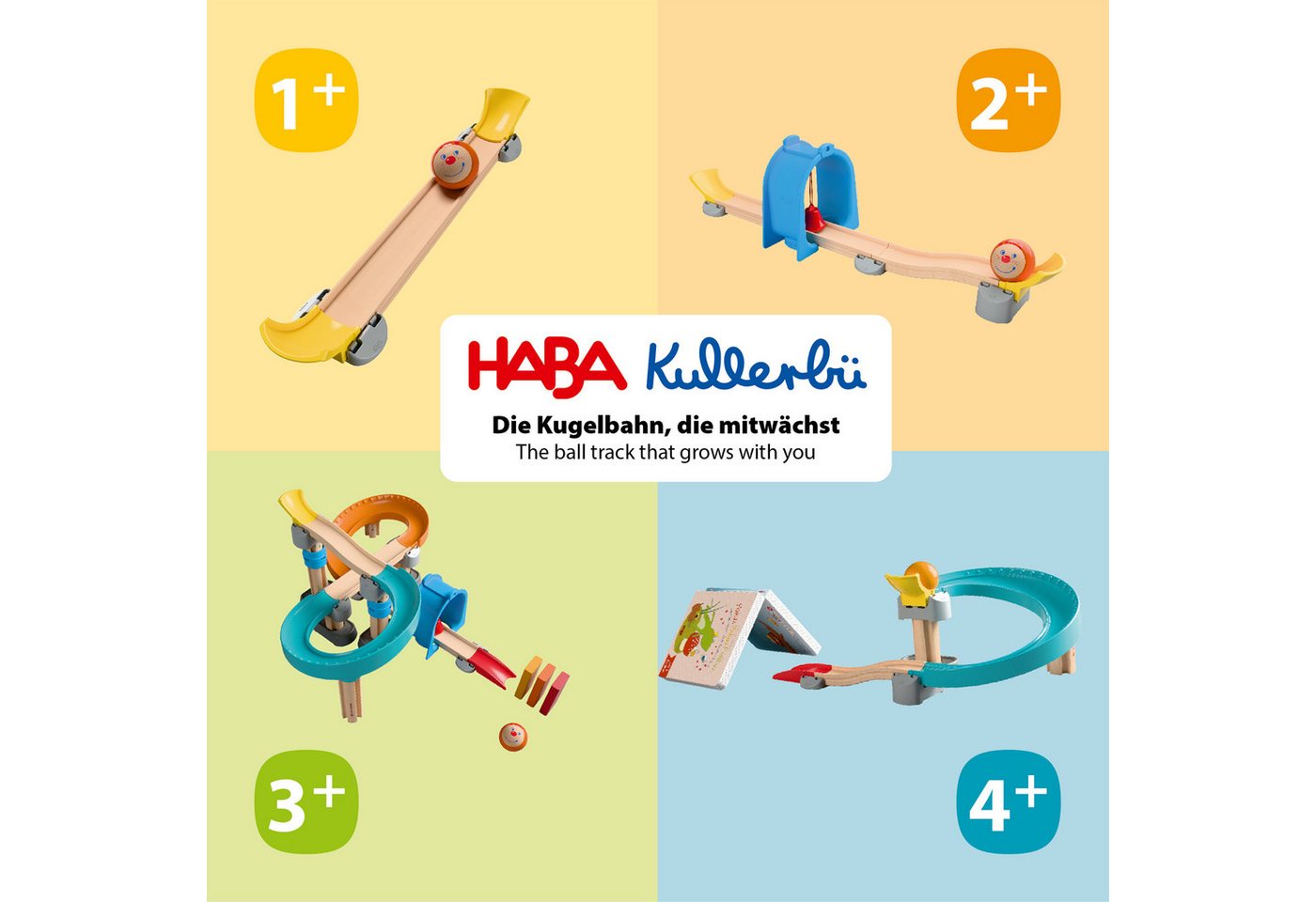 Haba Kugelbahn Kullerbü - Step-By-Step, (39-tlg) – Bild 3 von 5