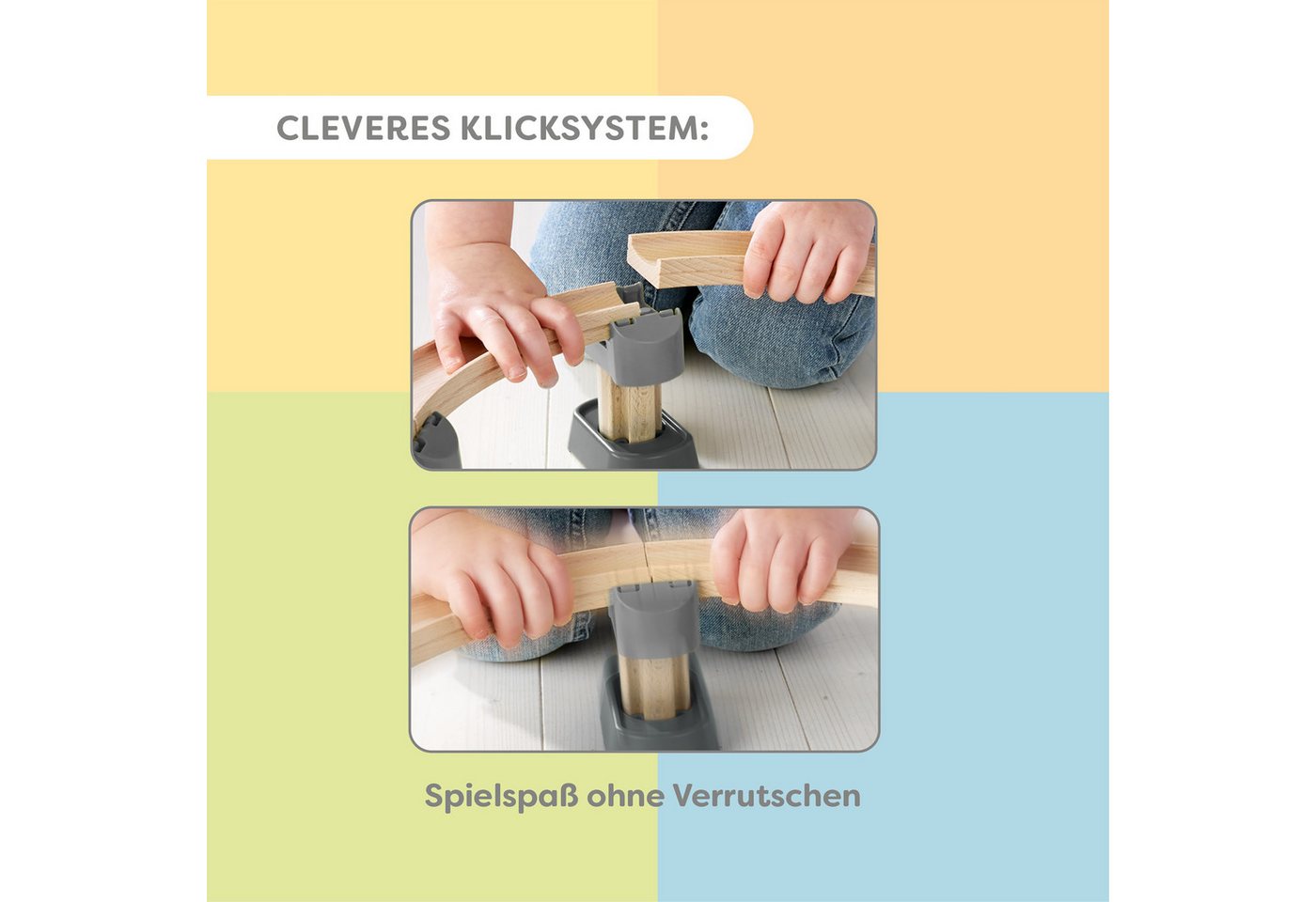 Haba Kugelbahn Kullerbü - Step-By-Step, (39-tlg) – Bild 5 von 5