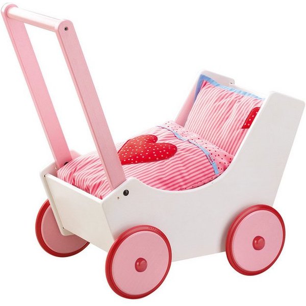Haba Puppenwagen Puppenwagen Herzen, unisex neutral