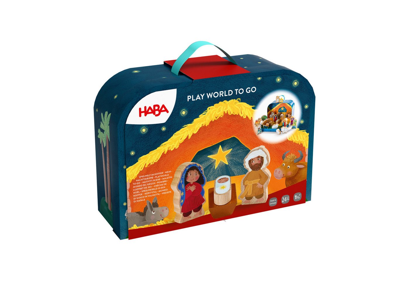Haba Spielwelt im Koffer - Weihnachtskrippe – Bild 2 von 4