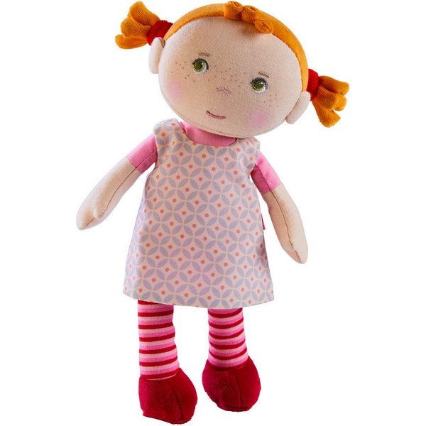 Haba Stoffpuppe Verschiedene, weiche Kuschelpuppen, ab 1,5 Jahren zum Spielen, Kuscheln und Trösten