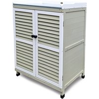 HABAU Gartenschrank »Mila«, mit Arbeitsplatte, 71 x 48 x 100 cm