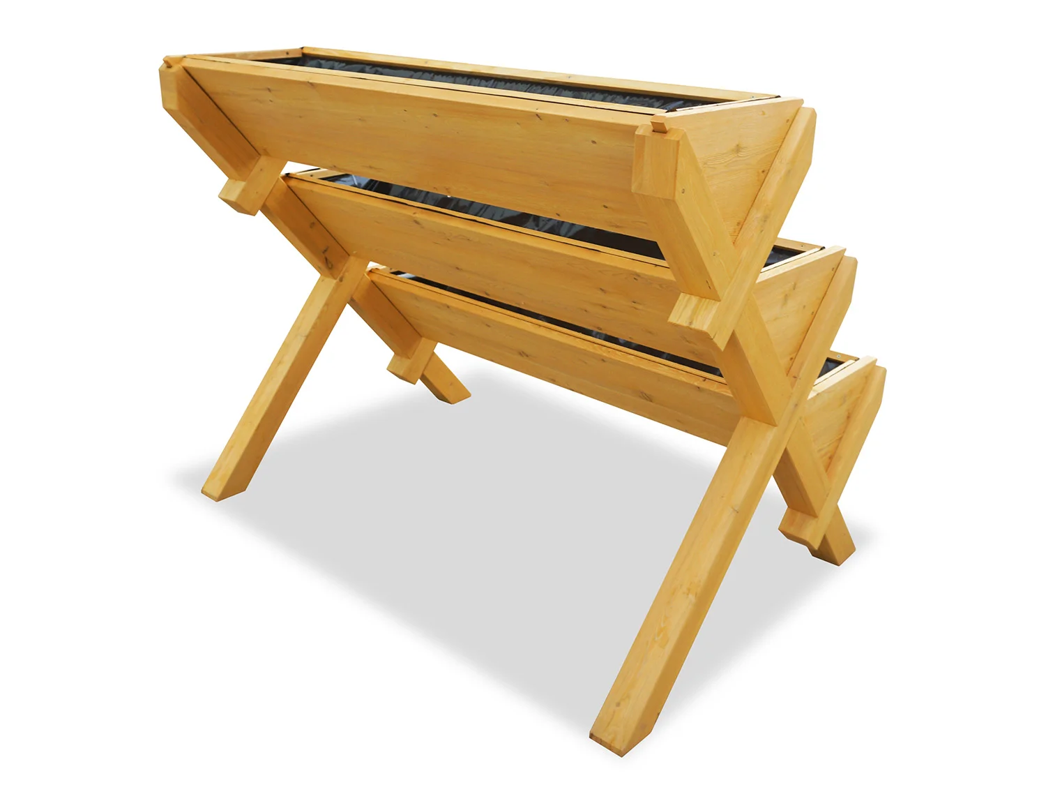 HABAU Hochbeet »Trio«, aus Lärchenholz, L 110 x B 74 x H 89 cm – Bild 4 von 4