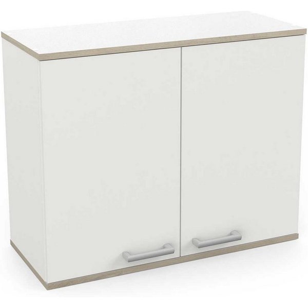 habeig Küchenbuffet Küche Kompaktküche Küchenschrank variabel Singleküche Unterschrank Breite 180cm