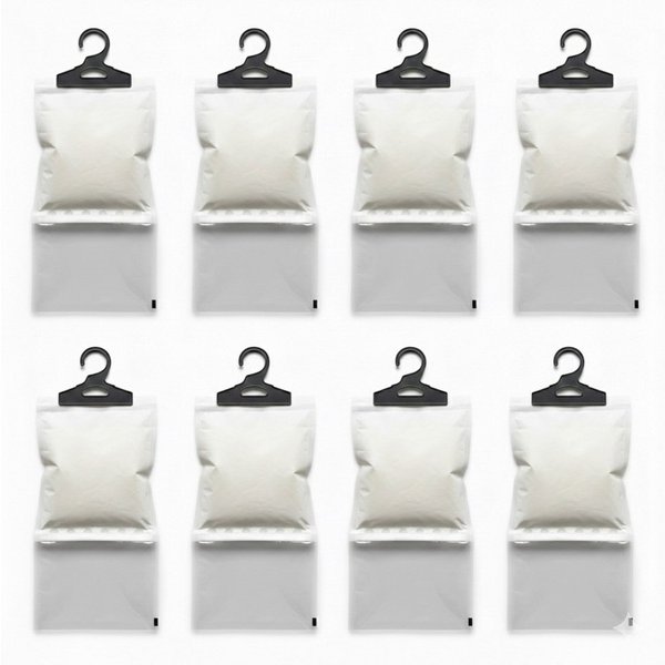 HAC24 Granulat-Luftentfeuchter 8er Set Luftentfeuchter Entfeuchter Kleiderschrank