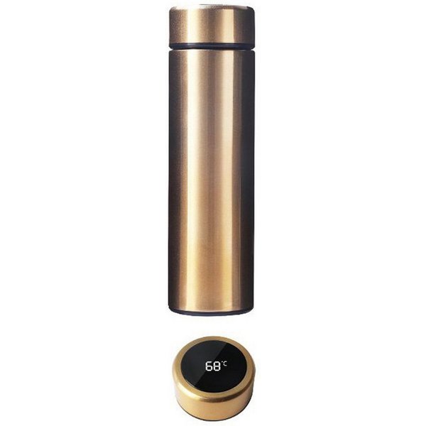 HAC24 Isolierflasche Thermoflasche Isolierflasche Kaffeebecher, mit LED-Touch-Display 450 ml