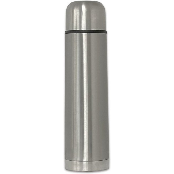 HAC24 Thermoflasche Edelstahl Isolierflasche mit Becher, 0,75 Liter mit Druckknopfsystem