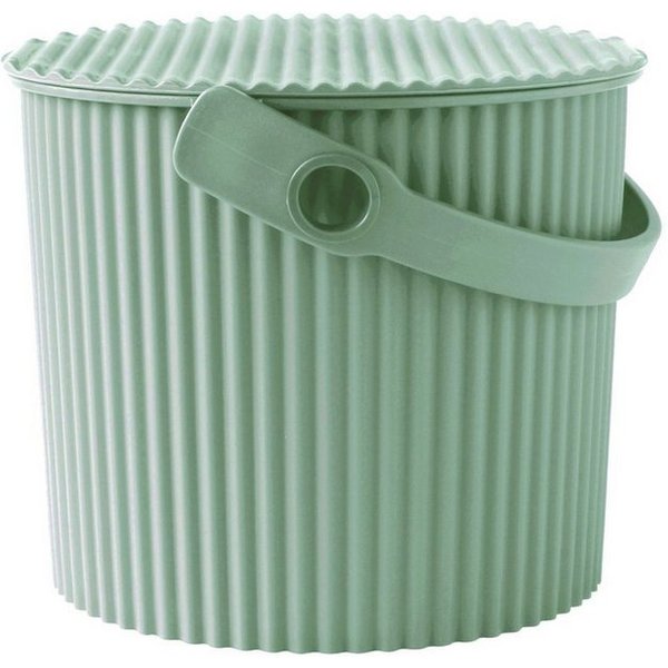 Hachiman Aufbewahrungsbox Omnioutil Mini-Eimer Pale Green 4 l