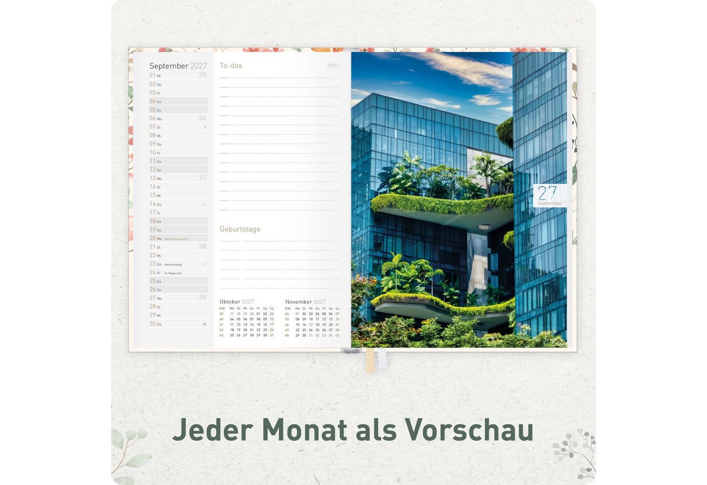 Häfft Terminkalender Chäff-Timer Mini 2026/2027 / 17 Monate / A6+ – Bild 5 von 5