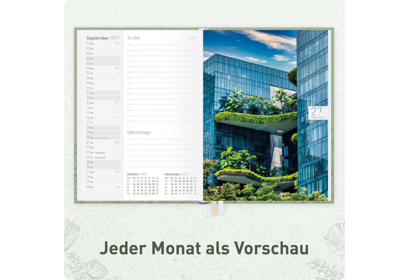 Häfft Terminkalender Chäff-Timer Mini 2026/2027 / 17 Monate / A6+ – Bild 5 von 5