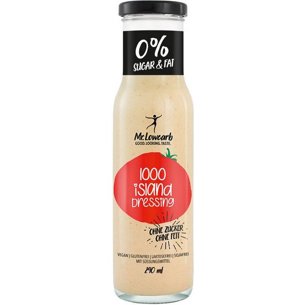 Händlmaier Saucen, Mr. Lowcarb 1000 Island Dressing Gesund schnell und lecker 240ml