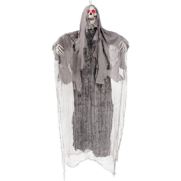 JOYIN Hängedekoration JOYIN Halloween Sensenmann 1,7m, schreiend animiert,Spukhaus Deko