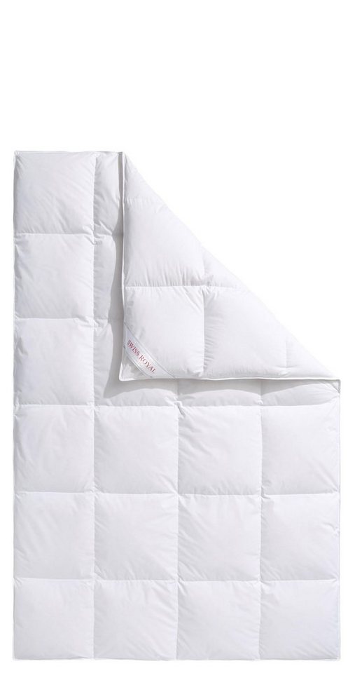 Haeussling Daunenbettdecke Swiss Royal, Bettdecken für Sommer und Winter, Ganzjahresdecke, Decke, Füllung: 90% Daunen, 10% Federn, Bezug: 100% Baumwolle, Bettde – Bild 2 von 5