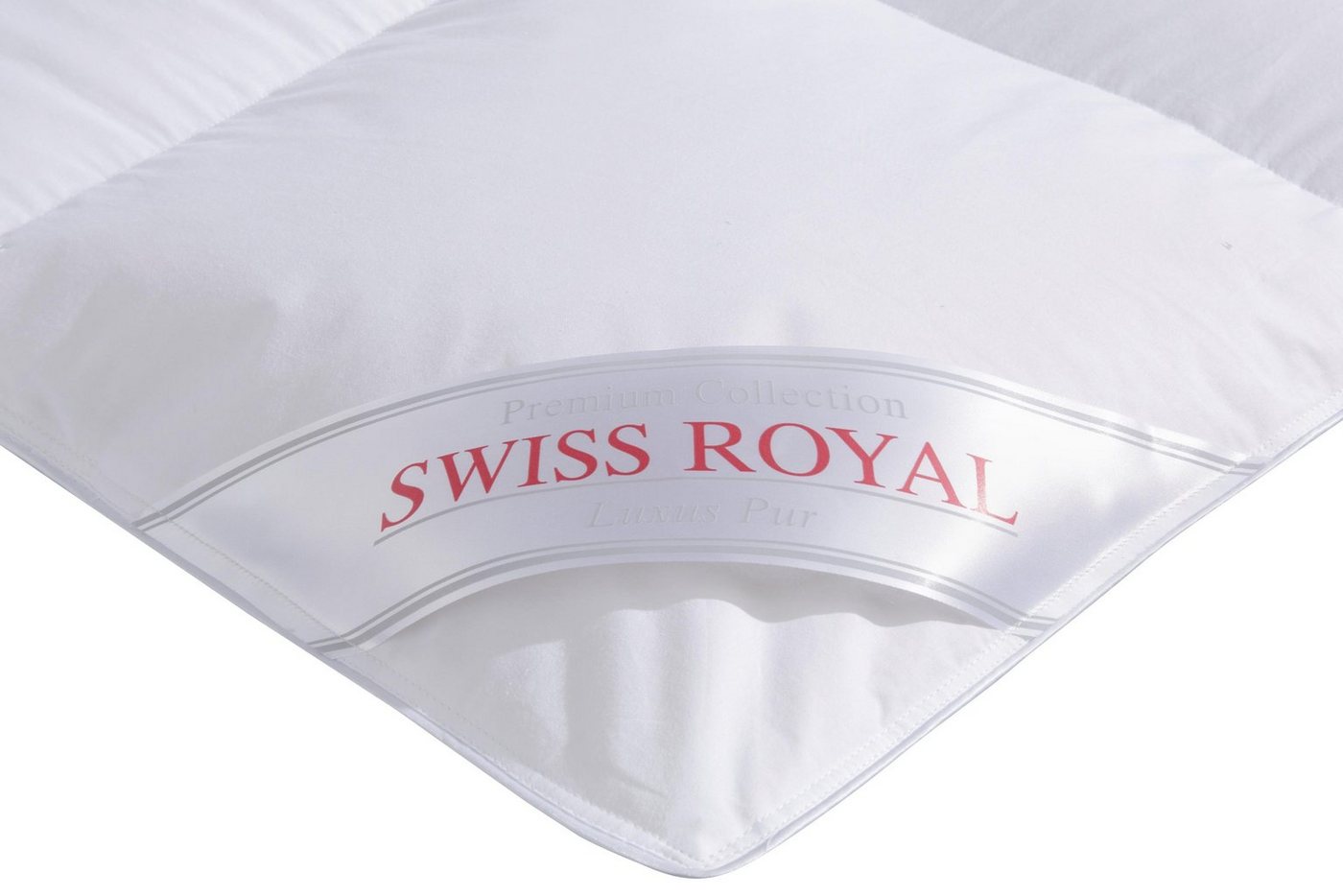 Haeussling Daunenbettdecke Swiss Royal, Bettdecken für Sommer und Winter, Ganzjahresdecke, Decke, Füllung: 90% Daunen, 10% Federn, Bezug: 100% Baumwolle, Bettde – Bild 3 von 5