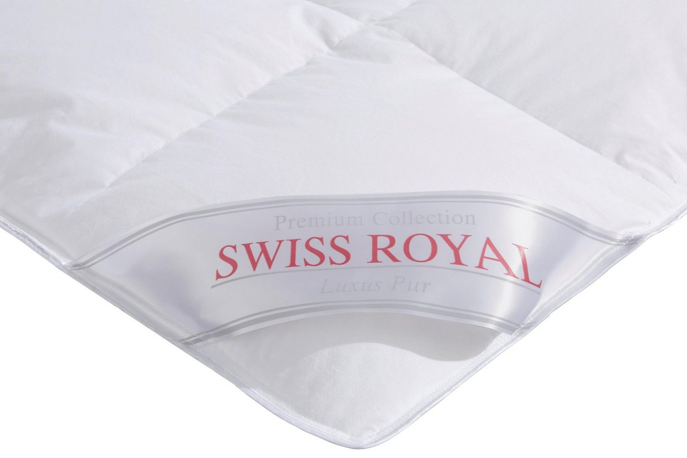 Haeussling Daunenbettdecke Swiss Royal, Bettdecken für Sommer und Winter, Ganzjahresdecke, Decke, Füllung: 90% Daunen, 10% Federn, Bezug: 100% Baumwolle, Bettde – Bild 4 von 5