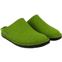 Haflinger Hausschuhe "Flair Soft" grün, Gr. 40