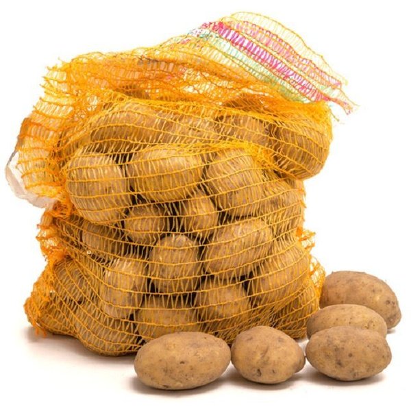 HaGa Gartensack 100 Stück Raschelsäcke 31cmx50cm Gemüsesack, (100-tlg)