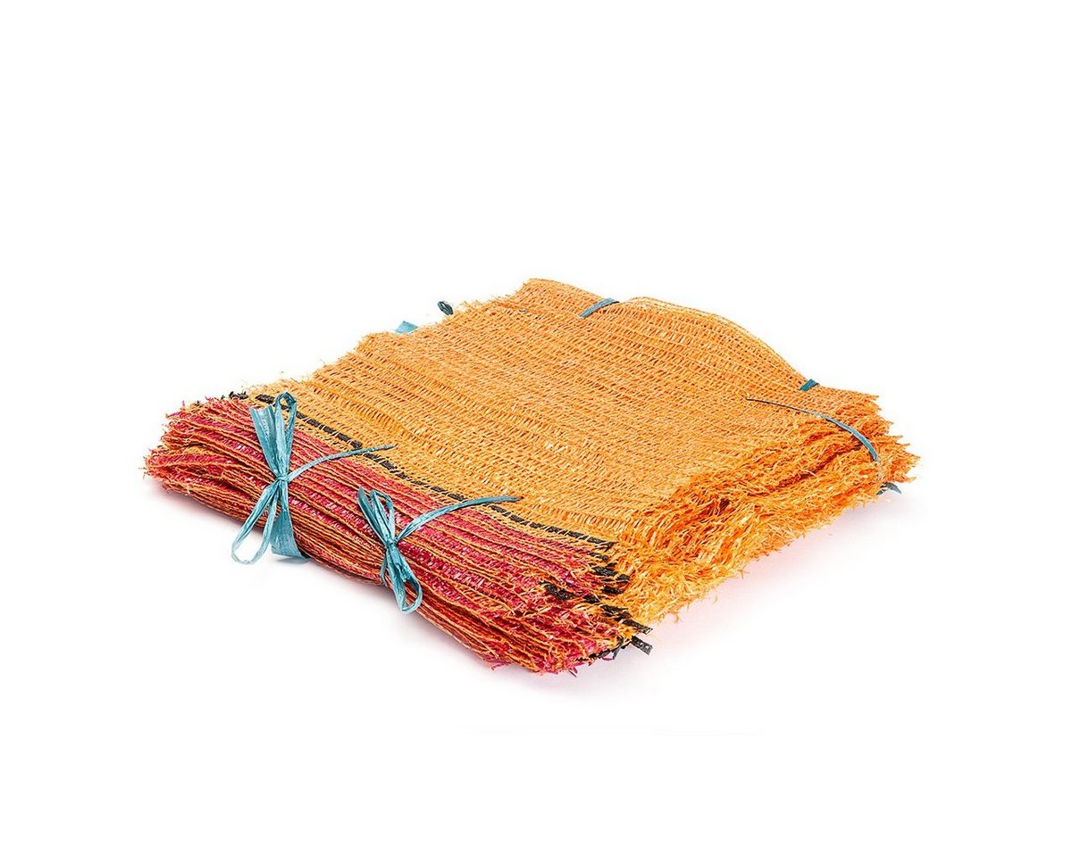 HaGa Gartensack 100 Stück Raschelsäcke 31cmx50cm Gemüsesack, (100-tlg) – Bild 2 von 5