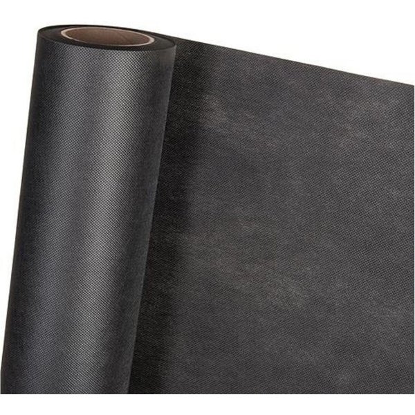 HaGa Stoff DEKOVLIES in 1,6m x 10m schwarz, Dekostoff, Vlies-Tischdecke, Tischunterlage