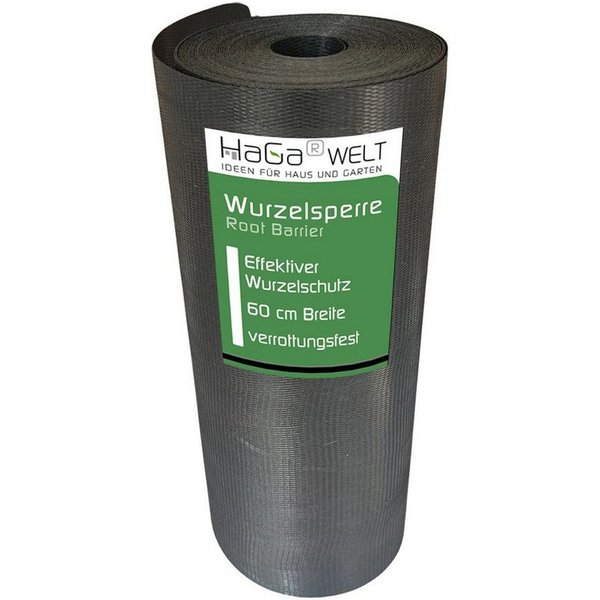 HaGa Unkrautvlies Wurzelsperre in 60cm Breite (Meterware)