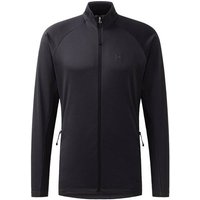 HAGLÖFS Herren Sweatshirt Korp Mid Jacket Men, Größe XXL in Schwarz