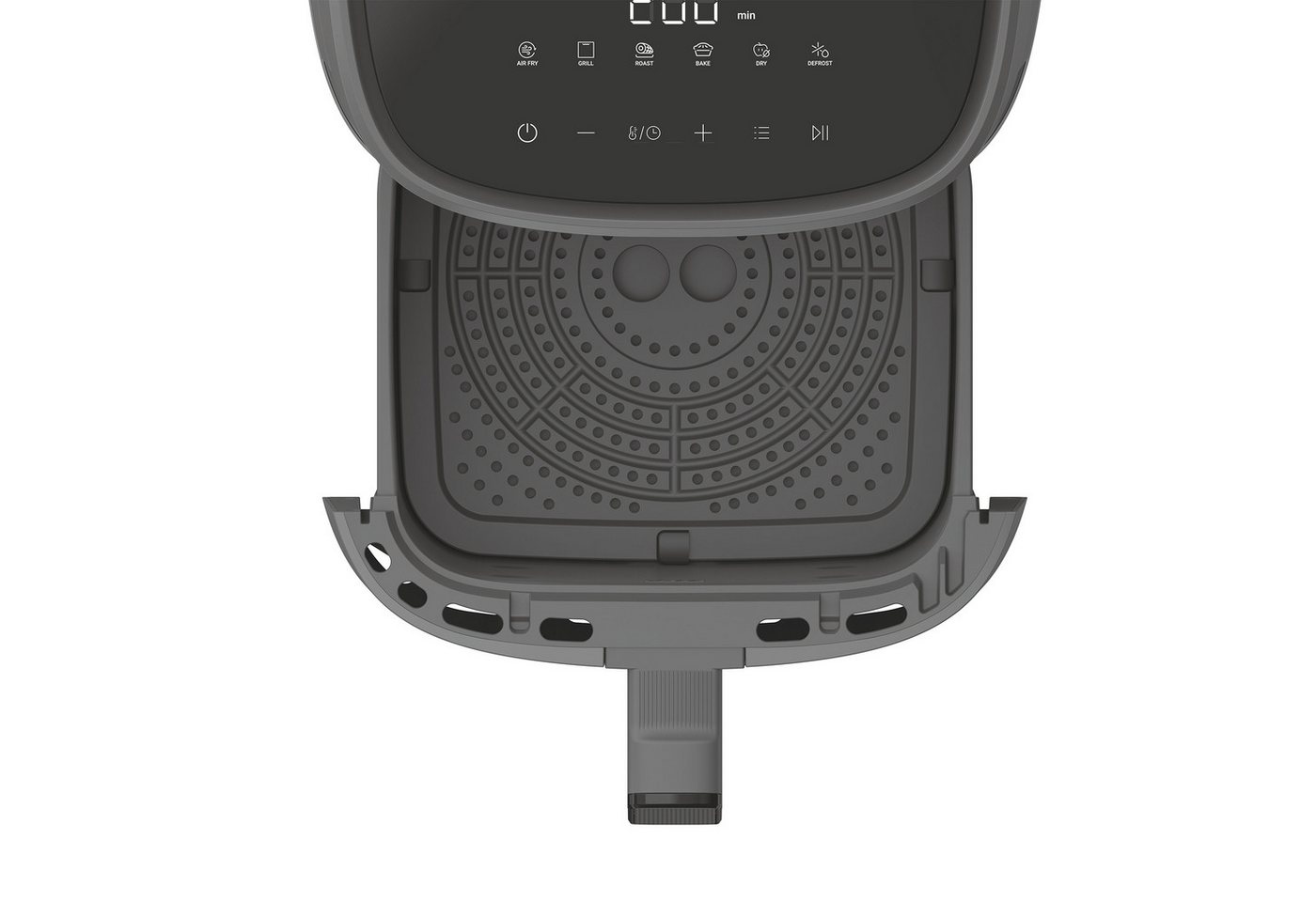 Haier Heißluftfritteuse HAF5P 011, 1500,00 W, 1500 W, bis zu 4 Portionen, 6 Kochfunktionen, 80°-200°C – Bild 5 von 5