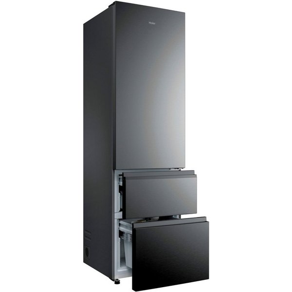 Haier Kühl-/Gefrierkombination Combi 3D 60 HTR3620CNMP, 205 cm hoch, 59,5 cm breit, Easy Access-Gefrierschubladen: Alles schnell gefunden