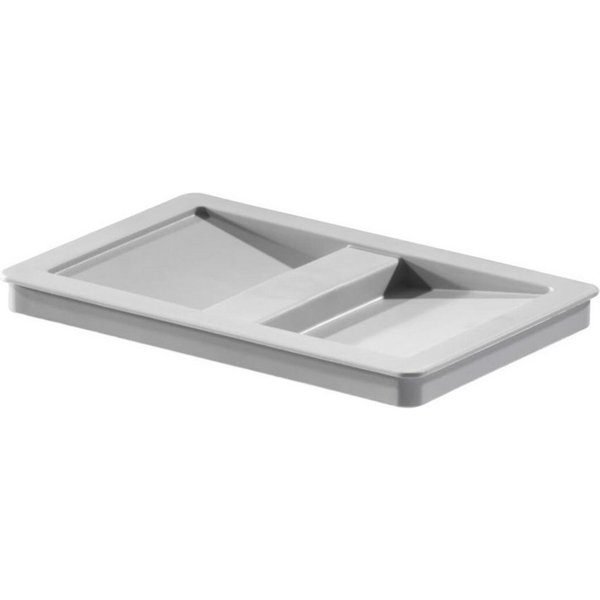 Hailo Einbaumülleimer Deckel 1068589 hellgrau 209x240x25mm, für Inneneimer 7 8,5 10 Liter in Einbau-Abfallsammlersystem