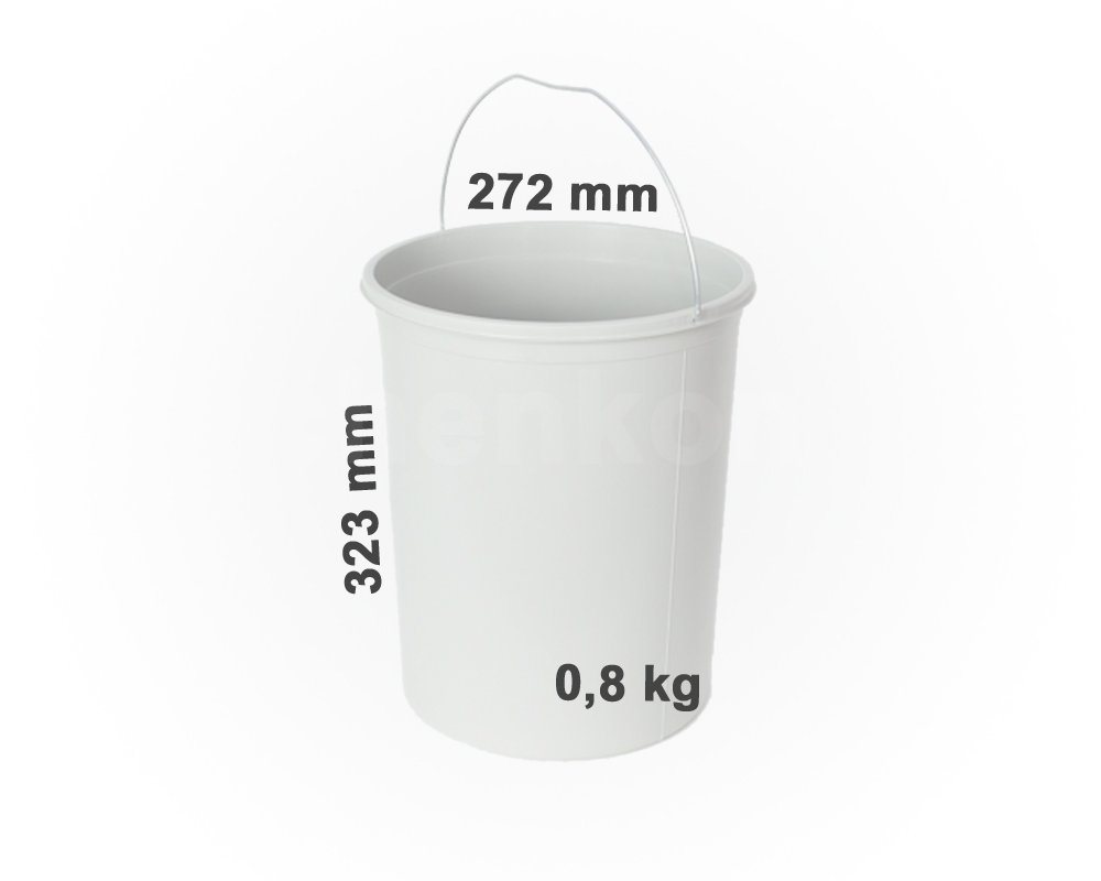 Hailo Mülleimer Inneneimer Compact-Box 15 / M schwarz – Bild 2 von 3