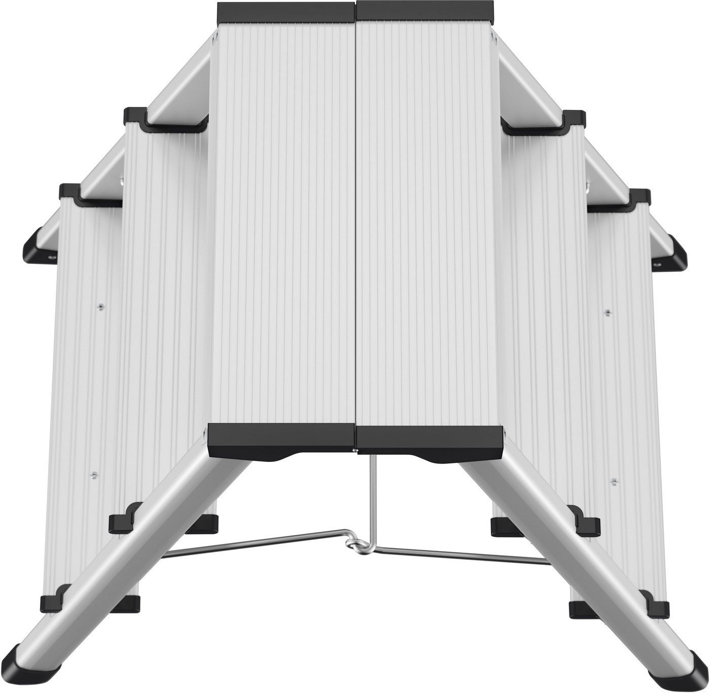 Hailo Trittleiter 'D60 StandardLine', 2 x 3 Stufen, aus Aluminium – Bild 3 von 5