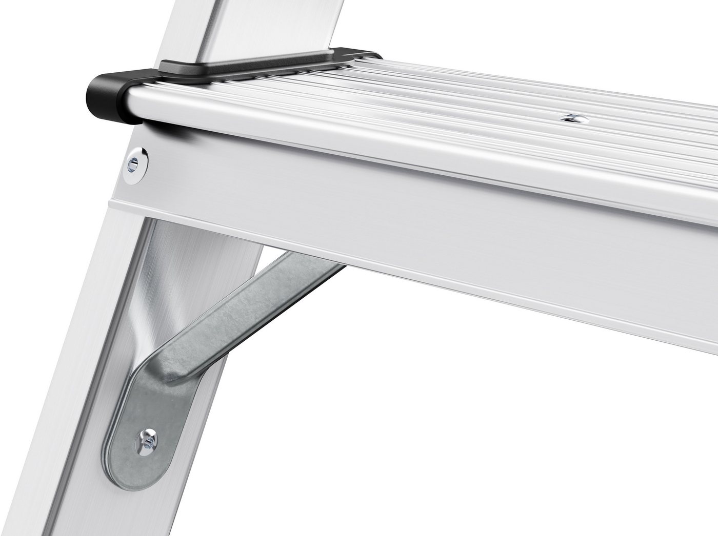Hailo Trittleiter 'D60 StandardLine', 2 x 3 Stufen, aus Aluminium – Bild 4 von 5